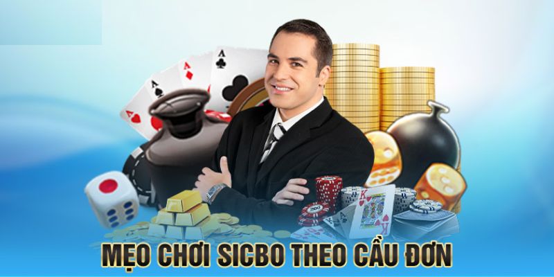 Vào tiền cầu đơn 1-1 là cách chơi sicbo 8XBET rất hay